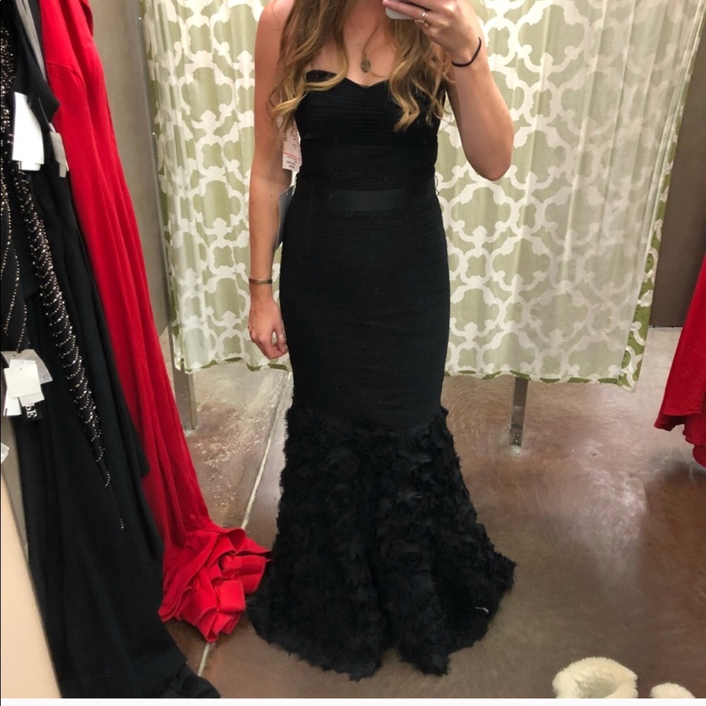 Black formal gown